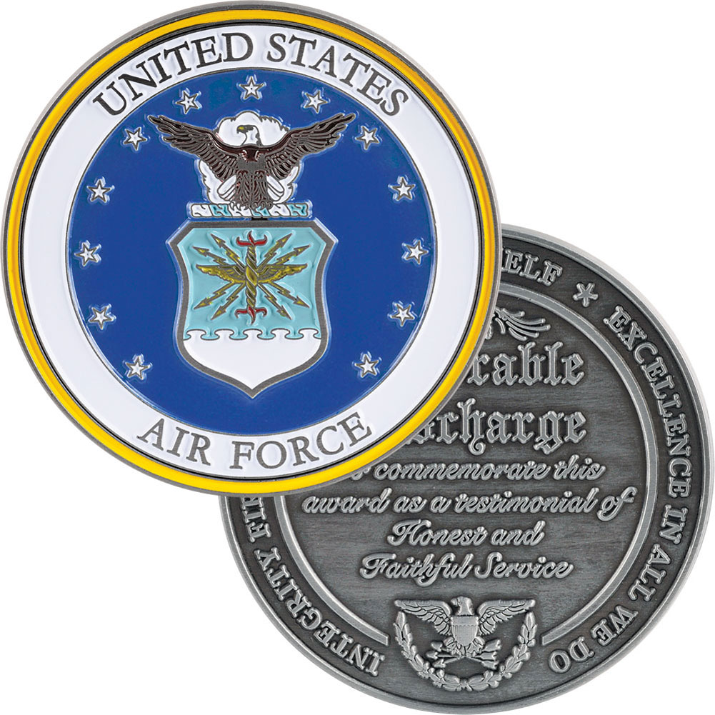 Challenge Coin  US Air Force New Squadron Officer School USAF Maxwell AFB